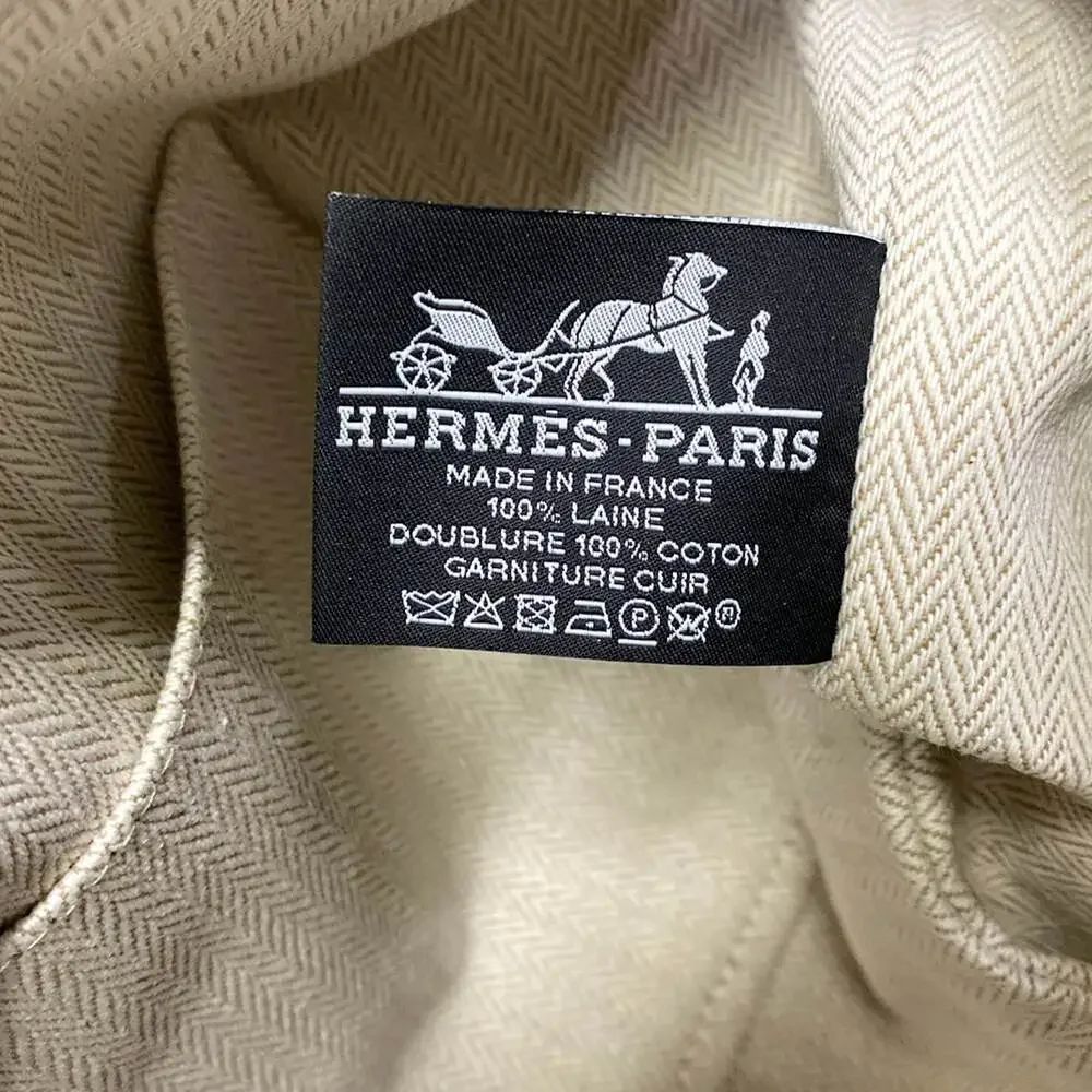 Hermès Bride a Brac GM Handbag Navy Khaki